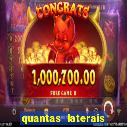 quantas laterais sai em um jogo